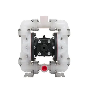PVDF 3/4'' Corrosion Resistance Air Operated Double Diaphragm Pump/ PTFE Material Reciprocating Pump