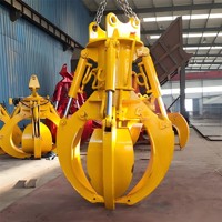 Grappins télécommandés sans fil haute performance, personnalisés par les fabricants pour le transport de marchandises en vrac de 5m³, 8m³, 10m³ de capacité de stockage