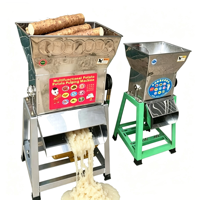 Elektrische zoete aardappelzetmeel natte grinder verfijner van roestvrij staal, appel, sinaasappel, banaan, fruitpers, sapcentrifuge, cassavemachine