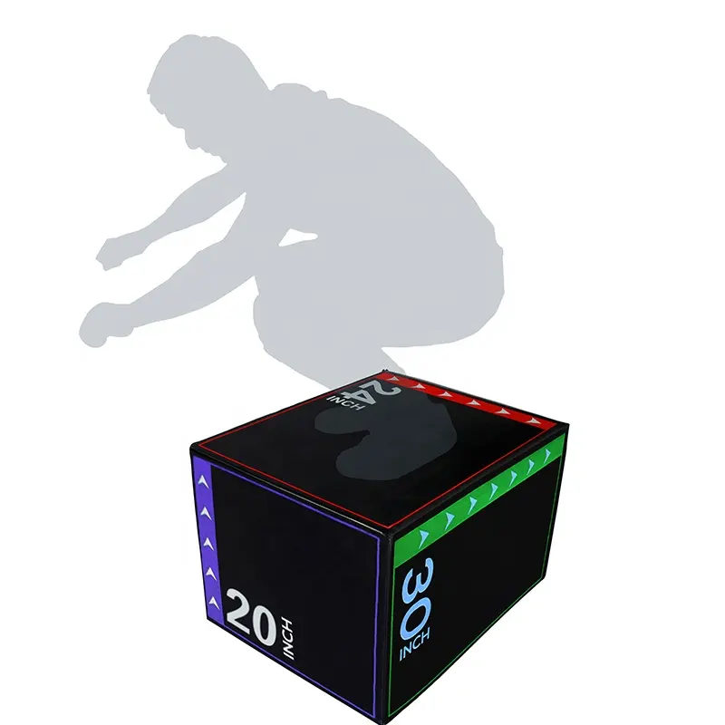 La migliore attrezzatura per il fitness 3 in 1 scatola plyometric in schiuma plyo soft box per l'esercizio di salto