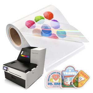 Película de inyección de tinta de vinilo imprimible A4 impermeable Arco Iris vinilo holográfico papel adhesivo para inyección de tinta láser - Product Image 6
