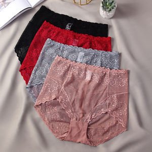 Mutandine da Donna OEM&ODM, Intimo Femminile Solleva Glutei, Lingerie Trasparente e Leggera, Slip Senza Cuciture Confortevoli, Vita Media con Pizzo - Product Image 2