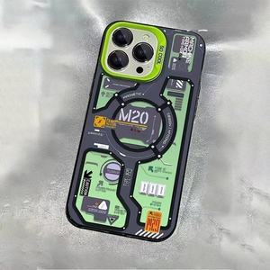 La funda de teléfono mecánica para Apple 16/15/14 Promax incluye agarre compatible con <span class=keywords><strong>8</strong></span>/<span class=keywords><strong>7</strong></span> <span class=keywords><strong>Plus</strong></span> X/XR <span class=keywords><strong>características</strong></span> a prueba de explosiones - Product Image 3