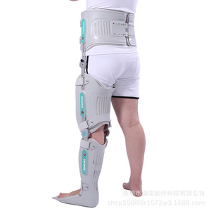 Siweike Lower Limb Fixation <b>Brace</b> An-313l/An-314r Adjustable Angle Knee <b>Ankle</b> <b>Support</b> For Rehabilitation - Product Image 4