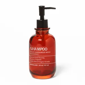 OEM Natural Organic Eco-Friendly Recyclable Glass Bottle Jar Package Shampoo