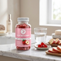 Bonbons gélifiés personnalisés pour éclaircir la peau, à base de collagène et d'extraits végétaux, supplément vitaminique pour adultes, produit de beauté, 60 unités