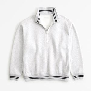 Sweat-shirts à manches longues et demi-zip, tenues de printemps, vêtements avec poche, pulls à quart de zip pour femmes, sweats à capuche courts - Product Image 6