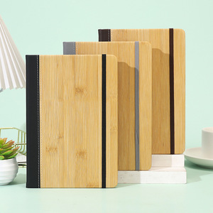 Bamboo A5 <strong>Notebook</strong> Set Pen Diary Journal Planner Loose-leaf Promotional <strong>Blank</strong> <strong>Notebook</strong> - Product Image 2