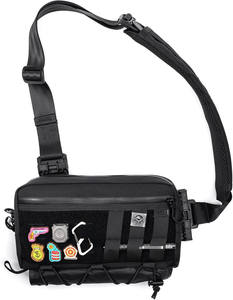 Échantillon gratuit, vente en gros, sac de bandoulière tactique en nylon 600D, imperméable, léger, Oxford PVC, sac de sport portable, sac de poitrine, sac à main - Product Image 3