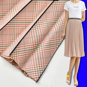 Nouvelle mode impression motif Ripstop Style coupe pièce polyester plissé tissu tissé en mousseline de soie pour robe et rembourrage - Product Image 5