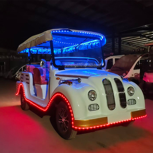 Voiture de tourisme miniature à quatre roues, voiture vintage, voiture de tourisme, voiture électrique classique, chariot de jardin, voiture de réception - Product Image 6