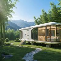 Vente directe d'usine, maison capsule spatiale autonome à énergie solaire empilable |   Prix d'usine pour les complexes hôteliers des îles d'Asie du Sud-Est