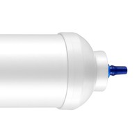 Nouveau filtre à eau pour réfrigérateur et machine à glaçons, haute efficacité, réduit le chlore, le fluor, les odeurs et est compatible avec une compression de 1/4 pouce