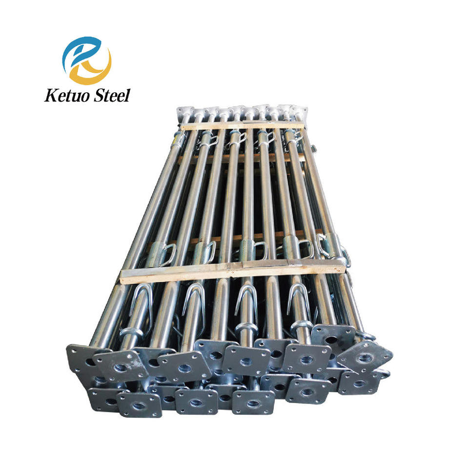 Heavy Duty Telescopic 4.5m Steel Props Adjustable Acrow Q235B Steel ...