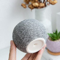 Pots à fleurs créatifs pour plantes succulentes, pots en céramique pour jardinage domestique, pots de jardinage Macaron, combinaison de pots à fleurs