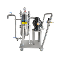 Système de Filtration Mobile en acier inoxydable 316, filtre pour voiture