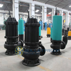 Bomba Sumergible para Tratamiento de Aguas Residuales con Ahorro de Energía, Personalizada/OEM, Motor AC SS316L - Product Image 2