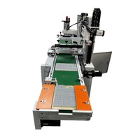 Machine d'impression sérigraphique entièrement automatique avec convoyeur pour sacs en plastique, boîtes d'emballage, vêtements et impression de logos