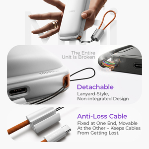 LISEN Qi2.2 25W <span class=keywords><strong>Chargeur</strong></span> Magnétique Portable Sans Fil 10000mAh Batterie <span class=keywords><strong>Externe</strong></span> à Charge Rapide pour <span class=keywords><strong>iPhone</strong></span> 16 17 Pro Max - Product Image 5