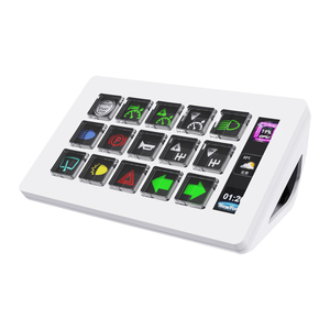 OEM HSV293S 15 <span class=keywords><strong>LCD</strong></span> Key Stream Dock con pantalla de monitoreo lateral ABS Placa frontal Directo de fábrica Pedidos por lotes pequeños - Product Image 1