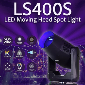 Đèn sân khấu LED di động LQE Pro 400W 300W lai DMX/FB4/Khởi động bằng âm thanh 24 kênh 7000K dành cho DJ, câu lạc bộ, hòa nhạc, sự kiện - Product Image 3