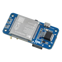 Carte de développement SIM7600G-H 4G HAT (B) pour Raspberry Pi, compatible LTE Cat-4 4G / 3G / 2G, avec positionnement GNSS, bande globale