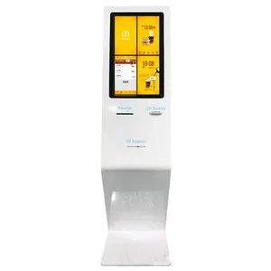 Queue Management Kiosk Self Service Payment Terminal Kiosk Printer Qr Code Scanner Touch Screen KIOSK