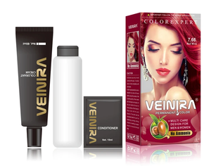 Crème colorante capillaire <span class=keywords><strong>à</strong></span> base de plantes, marque privée, permanente, sans ammoniaque, en tubes, avec des ingrédients naturels, qualité cosmétique, pour usage domestique - Product Image 3