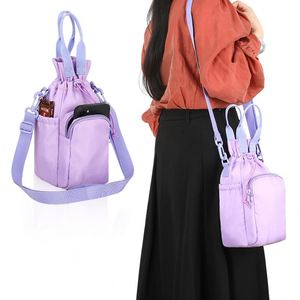 Fashion Insulated <b>Bottle</b> <b>Cooler</b> Bag Handle <b>Water</b> <b>Bottle</b> Thermos Cup Bag Lightweight Single Strap Thermal Flask Bag with Pockets - Product Image 6