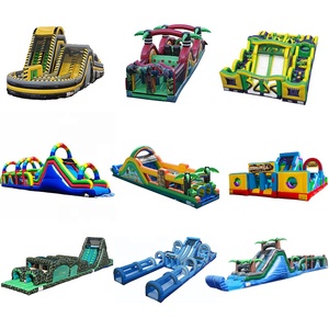 Xtreme Tantangan Rintangan Lari Komersial Tiup, Mainan Peramping Rumah Rintangan untuk Anak-anak - Product Image 6