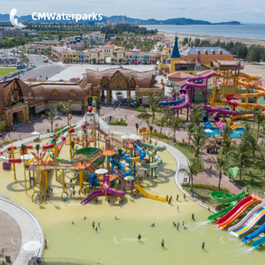 Commerciale per bambini scivolo d'acqua parco giochi all'aperto per bambini bambino Resort acqua scorrevole popolare per la piscina avventura acquatica - Product Image 1