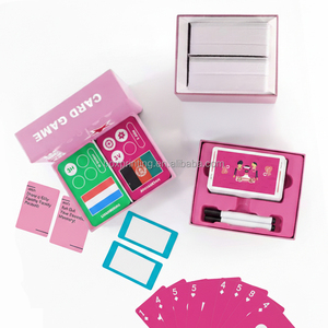 Domanda personalizzata per <span class=keywords><strong>gioco</strong></span> di avviamento di conversazione per rompere il ghiaccio creare un <span class=keywords><strong>gioco</strong></span> di carte con l'inserimento di servizi di stampa in alto e in basso - Product Image 6