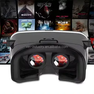 نظارات الواقع الافتراضي VR ثلاثية الأبعاد بسعر رخيص تستخدم لتلفزيون الأفلام وألعاب الفيديو