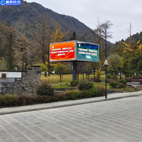 Écran LED fixe extérieur P5 à économie d'énergie, étanche IP65, pour autoroute et bord de route