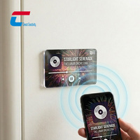 Boîte à musique en acrylique magnétique NFC, disque musical NFC, carte magnétique pour réfrigérateur