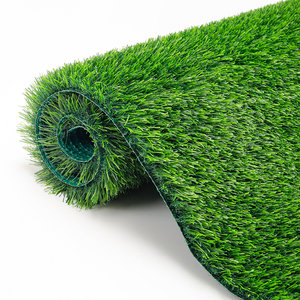 Commercio all'ingrosso di alta qualità <span class=keywords><strong>verde</strong></span> erba artificiale 20mm 30mm 40mm 50mm tappeto erboso parete erba artificiale pavimentazione sportiva - Product Image 4