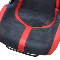 Asiento de Fibra de Carbono Seca SVJ Personalizable con Cuero, Edición Pista, para Lamborghini EVO