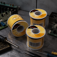 Fil de soudure au plomb à âme de colophane 100g Sn63Pb37 Étain 63/37 Diamètre 0,8 mm Point de fusion du flux 183-266 pour OEM/ODM/OBM
