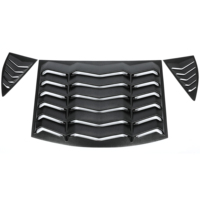 Couvercle de persiennes de fenêtre arrière et latérale pour 10-15 2011 2012 2013 2014 Chevy Camaro