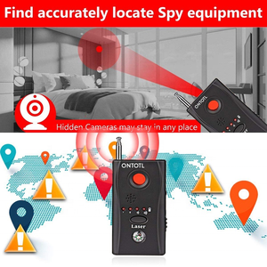 Detector de Cámaras RF Inalámbrico Oculto con Visor LED, Detector de Micrófonos Espía y Rastreadores GPS - Product Image 2