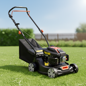 เครื่องตัดหญ้าแบบใช้น้ำมันเบนซิน 79.8 ซีซี 1.5 กิโลวัตต์ ปรับความสูงได้ด้วยมือ ยี่ห้อ Professional Garden Tools - Product Image 3