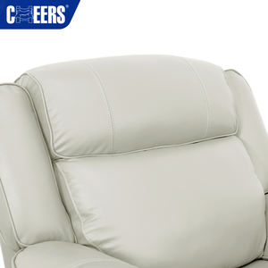 MANWAH CHEER современный Трехместный кожаный мягкий мощный откидной набор для гостиной, роскошные секционные диваны из слоновой кости для гостиной - Product Image 6