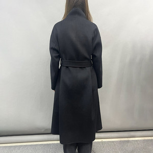 <span class=keywords><strong>Manteau</strong></span> en cachemire et laine pour <span class=keywords><strong>femme</strong></span> Jancoco, <span class=keywords><strong>manteau</strong></span> en laine ceinturé, <span class=keywords><strong>manteau</strong></span> en laine pour <span class=keywords><strong>femme</strong></span>, long trench-coat - Product Image 3