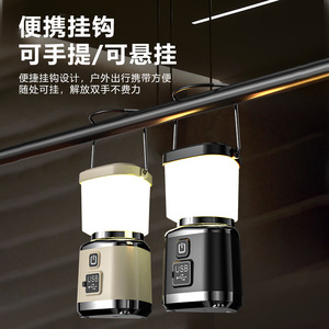Camping <b>Lamp</b> Mini Portable USB Rechargeable LED Light Waterproof Outdoor Handheld Lantern - Product Image 3