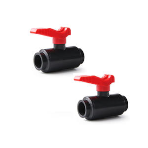 Vanne à bille personnalisée raccord <span class=keywords><strong>de</strong></span> tuyau <span class=keywords><strong>d</strong></span>'alimentation en eau en plastique avec interrupteur facile poignée <span class=keywords><strong>de</strong></span> vanne à bille avec position en plastique Ppr - Product Image 1