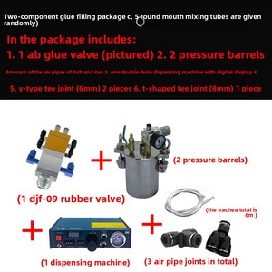 Máy dán keo hai thành phần AB tự động, máy chiết rót chất lỏng nhựa epoxy, máy móc chất lỏng kép, thiết bị công nghiệp - Product Image 6