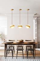 Usine orientale Design moderne bois verre suspension lampe maison hôtel intérieur éclairage décoratif lustres lampes suspendues