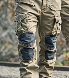 Nouveaux modèles de pantalons de <span class=keywords><strong>travail</strong></span> antistatiques robustes et personnalisés avec genouillères - Product Image 5