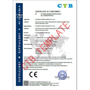 Ctb CE 2014/53/EU chứng nhận Bluetooth/wifi không dây CE-RED lệnh chứng nhận tất cả các ngành công nghiệp 5 ngày làm việc thời gian dẫn - Product Image 3