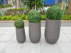 Ventes en gros directes d'usine, pots de fleurs en argile fibreuse, écologiques, biodégradables, durables, légers, avec drainage, pour la maison et le jardin - Product Image 3